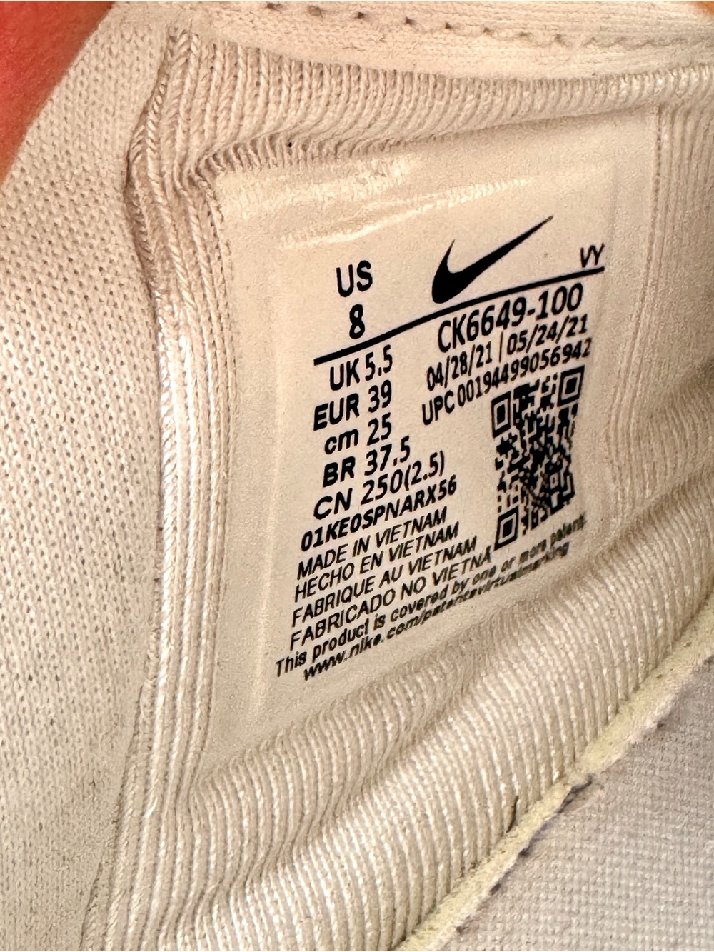 Nike Air Force 1 Pixel White Women’s 8 Platform Sneakers CK6649-100 - Picture 8 of 11